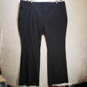 Torrid  Short Jetsetter Slim Boot Pants Black Size 24 New With Tags NWT Slacks